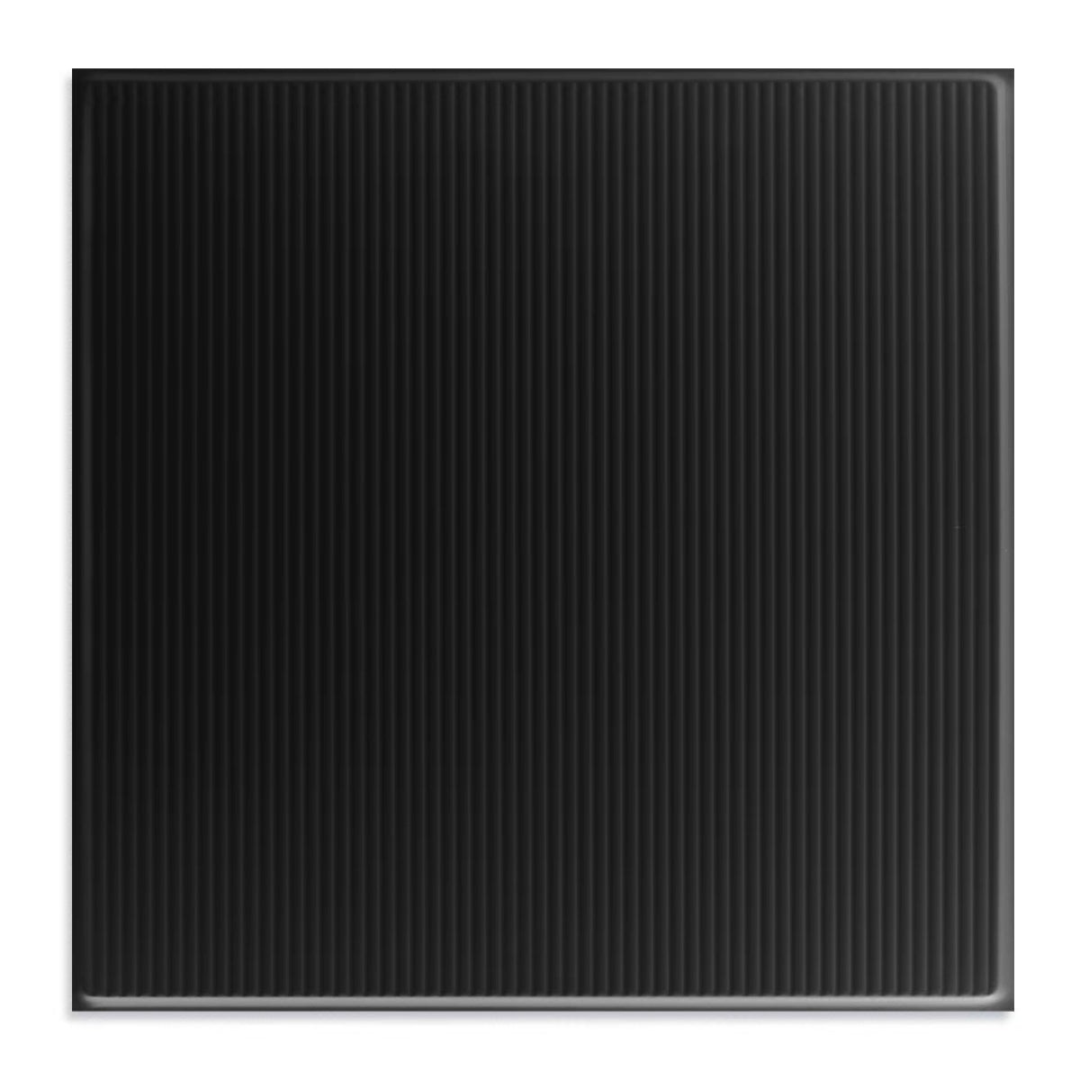 PVC 2 ft. x 2 ft. Stripe Embossing Drop in Ceiling Tile (48 sq.ft./case)