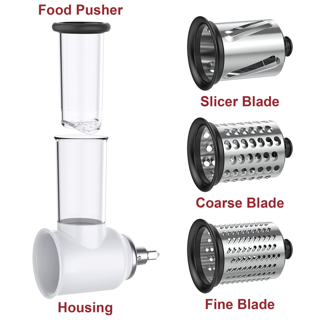 Slicer Shredder Attachment for KitchenAid Stand Mixers, Vegetable Kitchenaid, Cheese Grater
