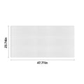 PVC 2 ft. x 4 ft. Embossing Plaid pattern Drop in Ceiling Tile (80 sq.ft./case)
