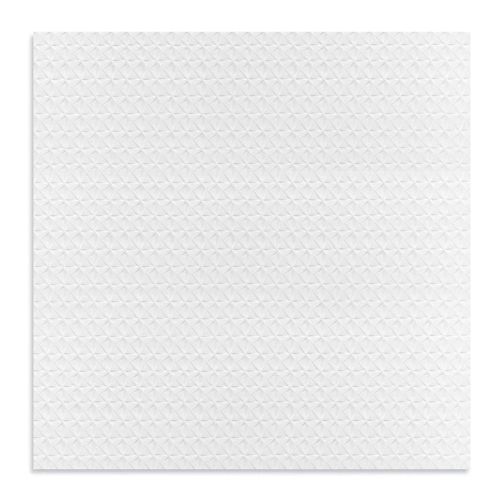 PVC 2 ft. x 2 ft. Plaid Embossing in Ceiling Tile (48 sq.ft./case)