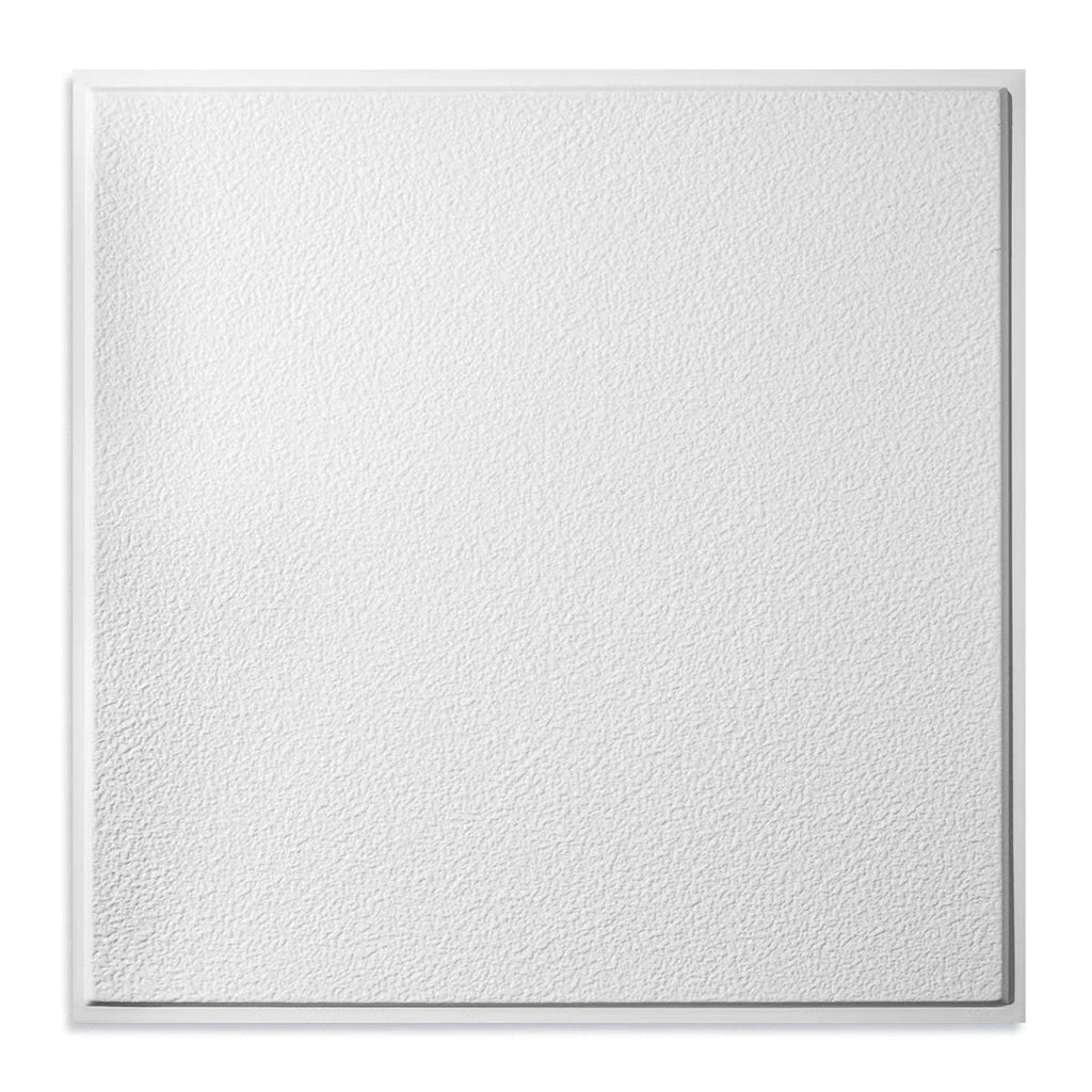 PVC 2 ft. x 2 ft. Embossing Drop in Ceiling Tile (48 sq. ft. /case)