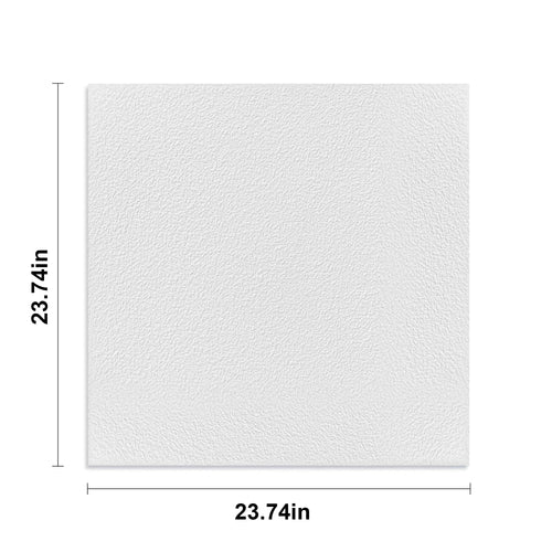2 ft. x 2 ft. PVC Lay-in Ceiling Tile (48 sq.ft./case)