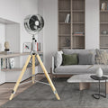 Adjustable-Height 52 In Tripod Pedestal Fan Multiple Wide Angle Standing Fan