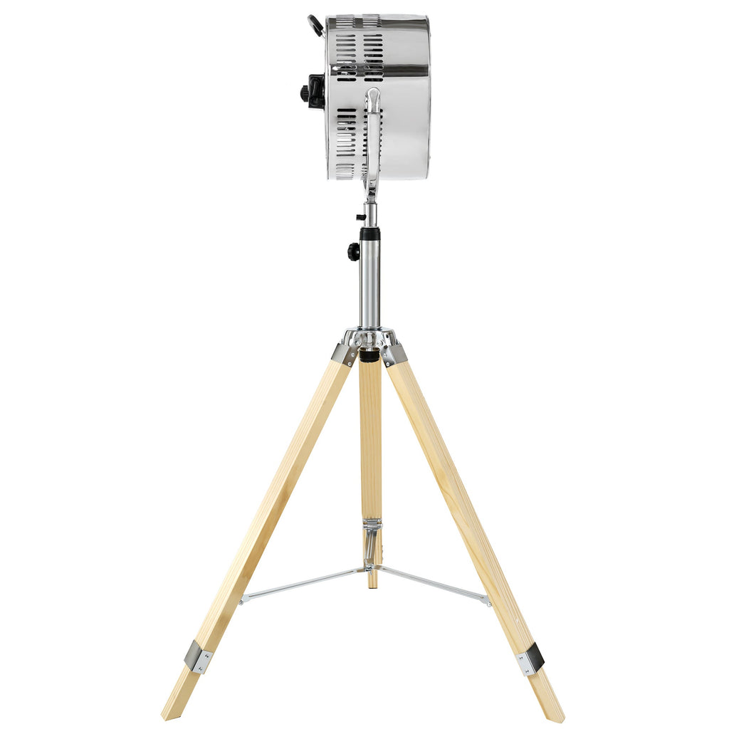 Adjustable-Height 52 In Tripod Pedestal Fan Multiple Wide Angle Standing Fan