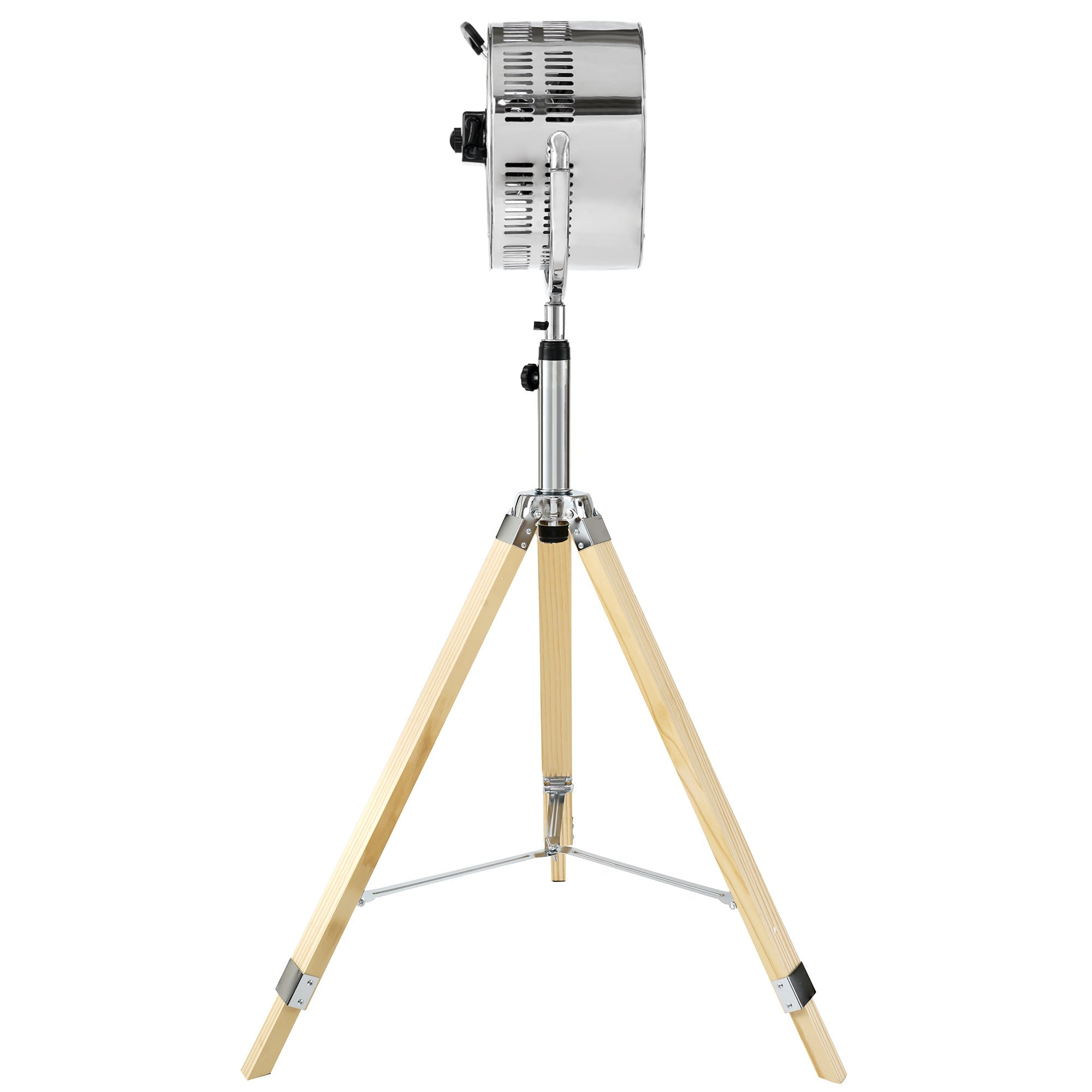 Adjustable-Height 52 In Tripod Pedestal Fan Multiple Wide Angle Standing Fan