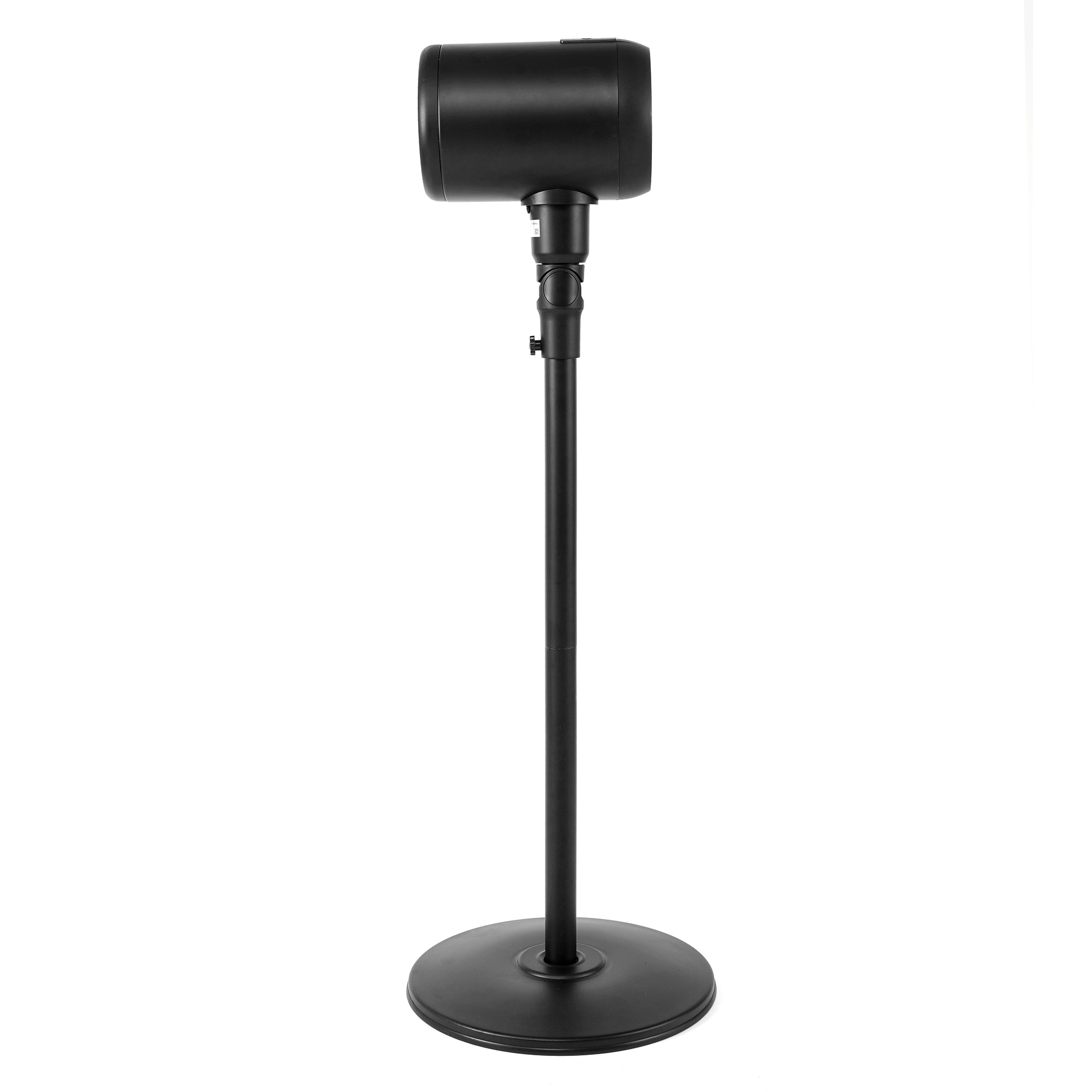 Industrial Retro Metal Drum Jet Oscillating Standing Floor Fan Remote Control Timer 3 Speeds Setting