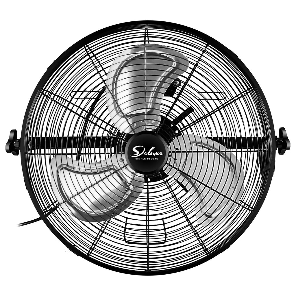 20 in 3-speed Switches industrial Wall-Mount Fan in Adjustable Tilt